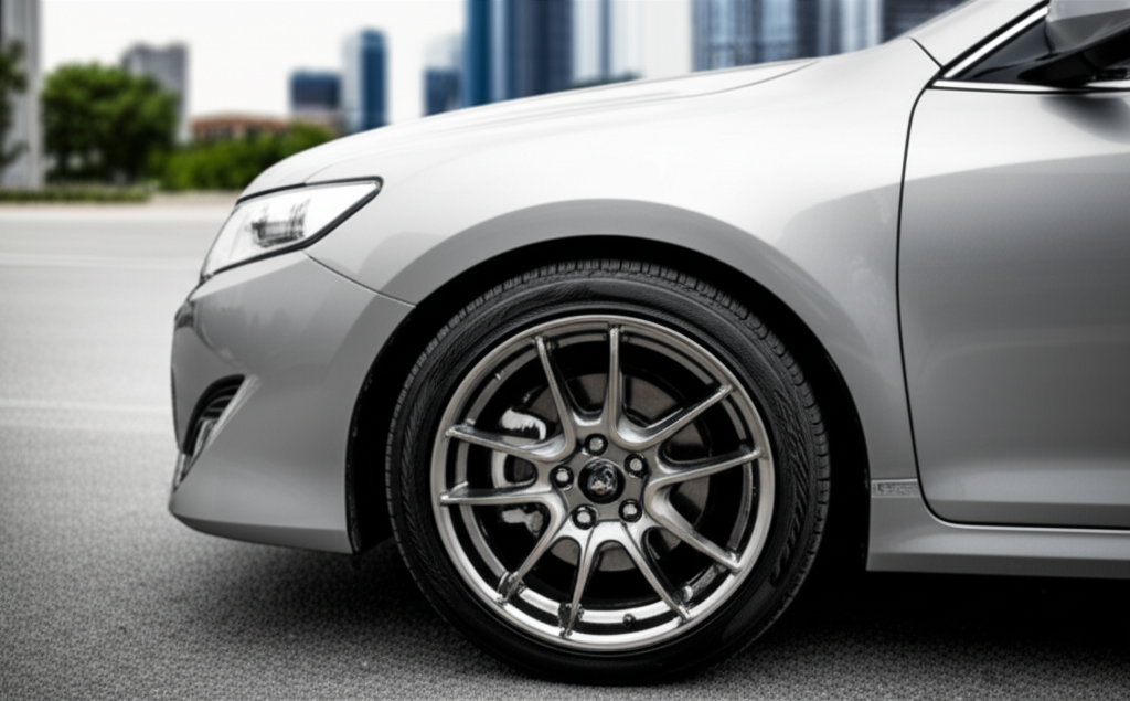 Диски на Камри 50: выбор и соответствие шинам